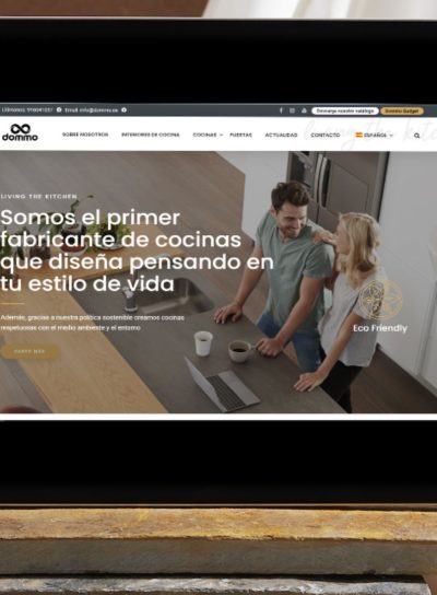 Plataforma web Dommo Cocinas