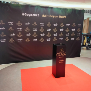 Materiales de RENFE para los Goya 2025